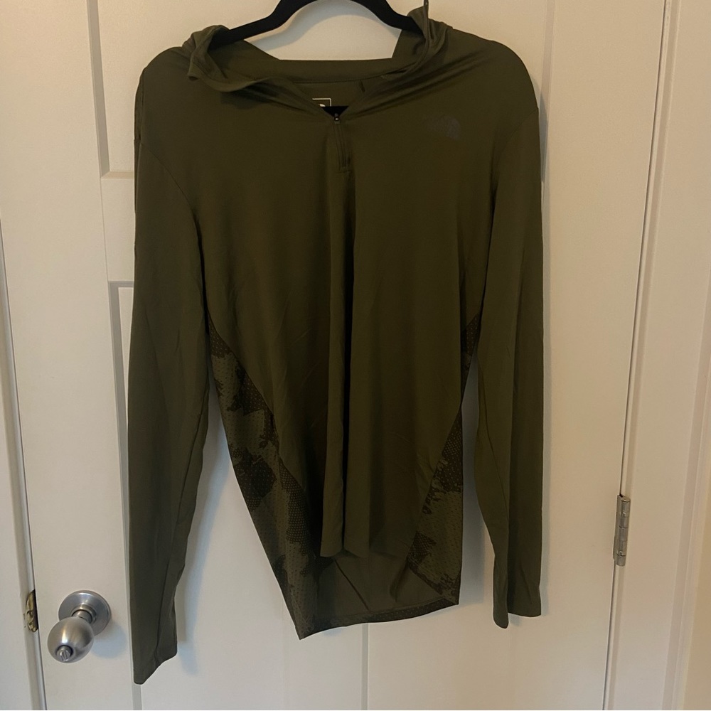 Green Camo Athletic Long Sleeve